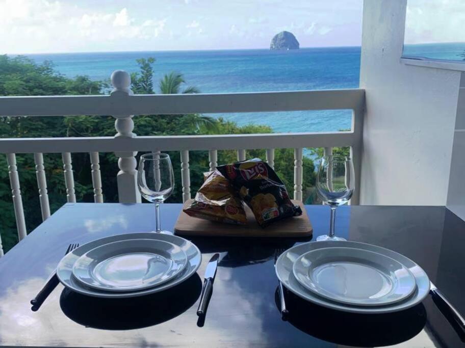 Appartement terrasse vue mer et piscine Le Diamant Extérieur photo