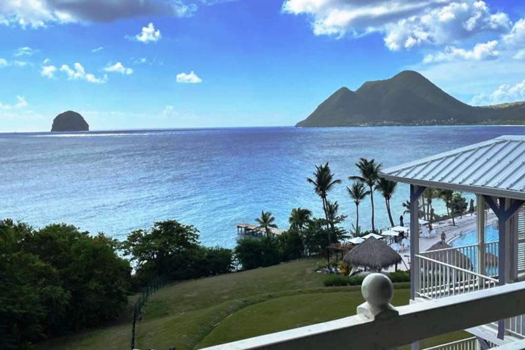 Appartement terrasse vue mer et piscine Le Diamant Extérieur photo