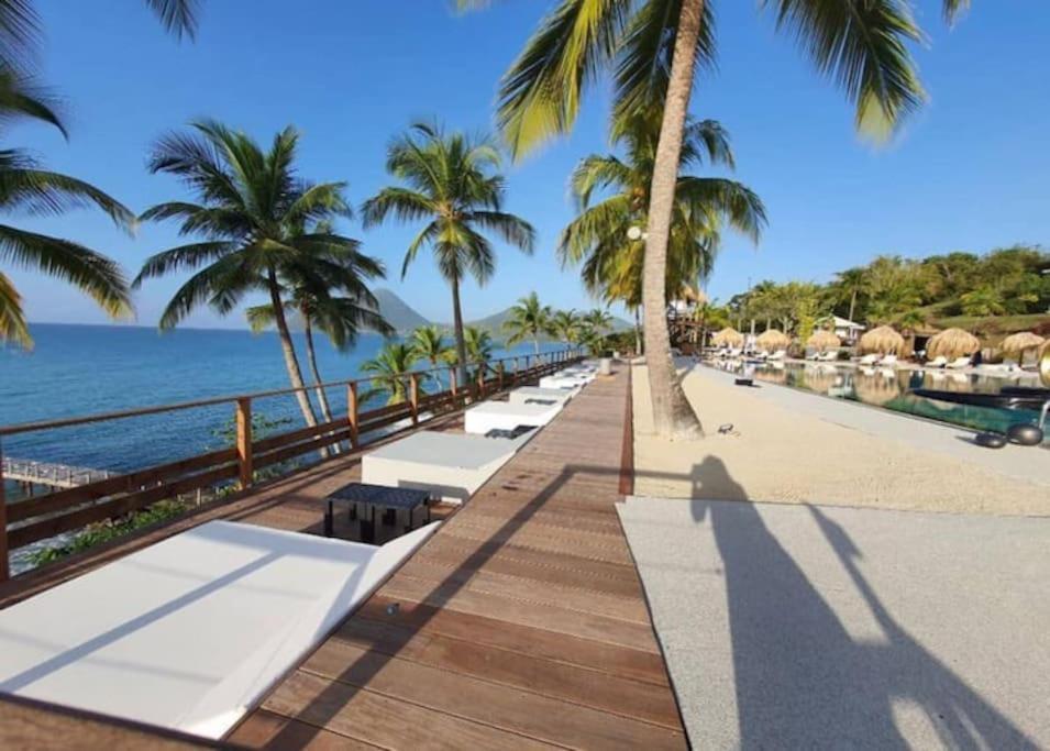 Appartement terrasse vue mer et piscine Le Diamant Extérieur photo