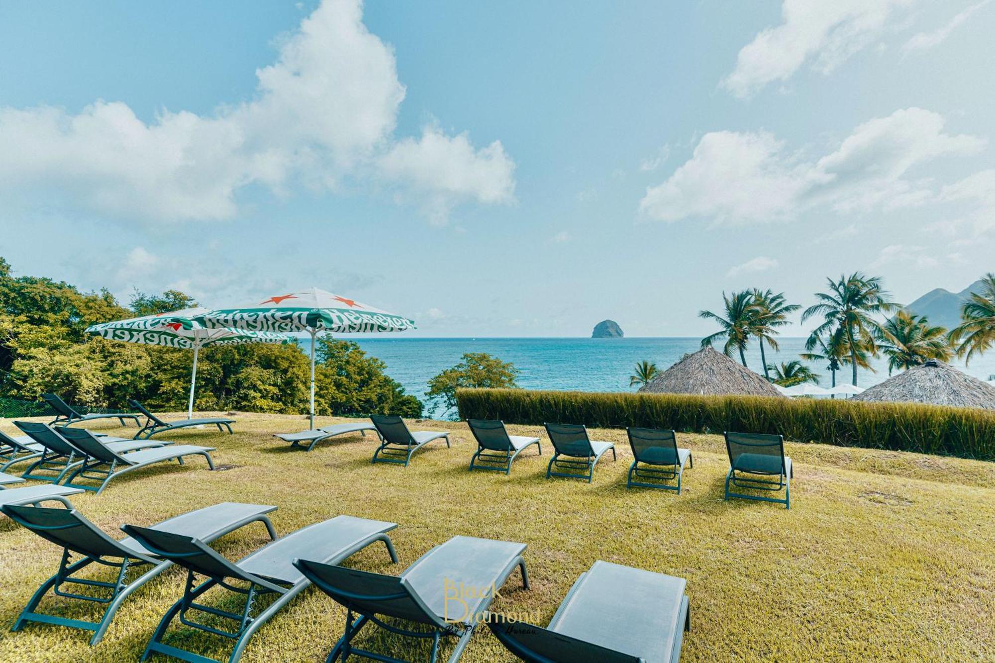 Appartement terrasse vue mer et piscine Le Diamant Extérieur photo